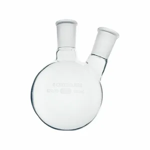 CHEMGLASS CG-1520-10 Round Bottom Flask, 500 Ml Labware Capacity - Metric, Type I Borosilicate Glass, Boiling | CQ8RAG 21UE75