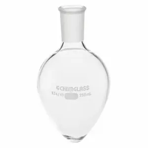 CHEMGLASS CG-1554-22 Pear Shaped, 10 Ml Labware Capacity To Metric, Type I Borosilicate Glass | CQ8QRT 21UA67