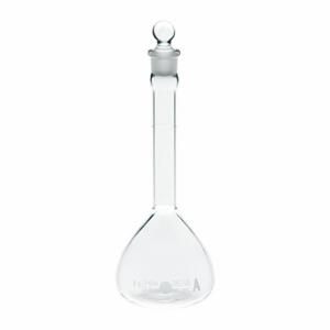 CHEMGLASS CG-1600-07 Volumetric Flask, 250 Ml Labware Capacity Metric, Type I Borosilicate Glass | CQ8RLY 21UD40