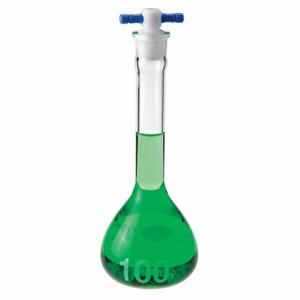 CHEMGLASS CG-1617-20 Volumetric Flask, 20 Ml Labware Capacity Metric, Type I Borosilicate Glass | CQ8RLG 21UC86