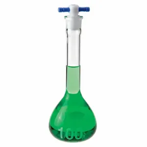 CHEMGLASS CG-1617-50 Volumetric Flask, 50 Ml Labware Capacity Metric, Type I Borosilicate Glass | CQ8RMF 21UC87