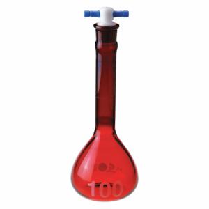 CHEMGLASS CG-1618-250 Volumetric Flask, 250 Ml Labware Capacity Metric, Type I Borosilicate Glass | CQ8RLW 21UE43