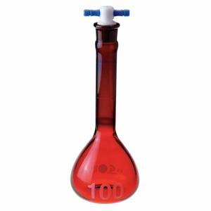 CHEMGLASS CG-1618-25 Volumetric Flask, 25 mL Labware Capacity - Metric, Type I Borosilicate Glass | CQ8RMR 21UD25