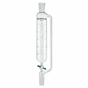 CHEMGLASS CG-1712-03 Addition Funnel, 83 mm Stem Length - Metric, 375 mm Labware Height - Metric, Glass | CQ8QWC 21UG41