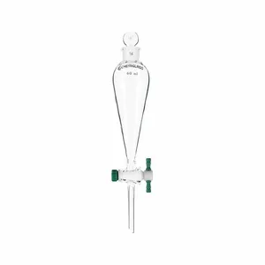 CHEMGLASS CG-1742-03 Separatory Funnel, 69 mm Stem Length Metric, 222 mm Labware Height Metric, Glass | CQ8RAR 21UF12