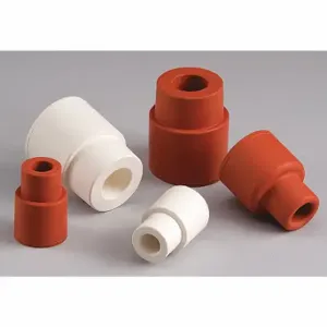 CHEMGLASS CG-3022-98 Stopper, Red, 12 PK | CQ8RFT 21UC03