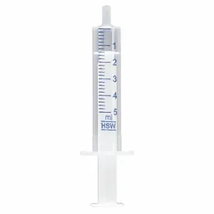 CHEMGLASS CG-3080-02 Syringe, 3Ml, 100 PK | CQ8QXM 21UA43