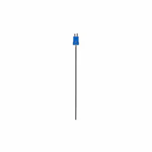 CHEMGLASS CG-3498-102 Thermocouple, Thermocouple, Type T, 1/8 Inch x 12 Inch Probe Size, Male Plug | CQ8RGH 21UG04