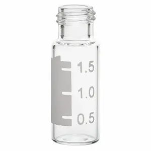 CHEMGLASS CV-1152-1232 Vial, 0.54 Oz Labware Capacity English, 0.47 Inch Labware Inside Dia English, A, 100 PK | CQ8RKC 21UA97