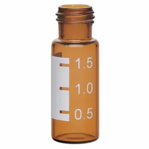 CHEMGLASS CV-1153-1232 Vial, 0.54 Oz Labware Capacity English, 0.47 Inch Labware Inside Dia English, A, 100 PK | CQ8RJY 21UC29