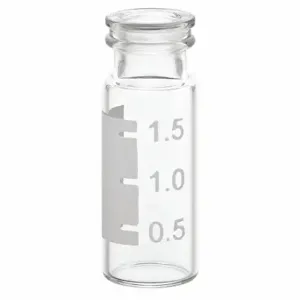 CHEMGLASS CV-1202-1232 Vial, 0.54 Oz Labware Capacity To English, 0.47 Inch Labware Inside Dia To English, 100 PK | CQ8RKD 21UA94