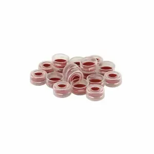 CHEMGLASS CV-3570-0011 Cap, 11 mm, PTFE, Snap On, Clear, Autoclavable, 100 Pack | CQ8QPF 21UC01