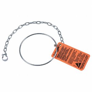 CHERNE 059728 Replacement Ring and Chain, 12 Inch Chain, Stainless Steel | CE9PZU 55TN74