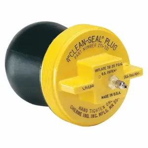 CHERNE 271758 Test-Ball Pipe Plug, Natural Rubber Body, Cap Plastic | CJ3PXL 39AT85