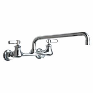 CHICAGO FAUCETS 540-LDL12E35ABCP Low Arc Küchenarmatur, Chicago Faucets, 540, Chrom-Finish, 1.5 gpm Durchflussrate | CQ8RZD 48YD72