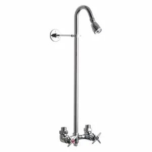 CHICAGO FAUCETS 752-CP Exposed Two Handle Shower Fitting With | CQ8TCA 21FY64