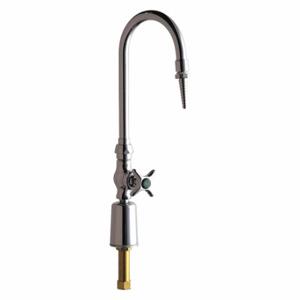 CHICAGO FAUCETS 985-BCP Turret With Single Inlet Cold Water | CQ8TPH 21GJ67