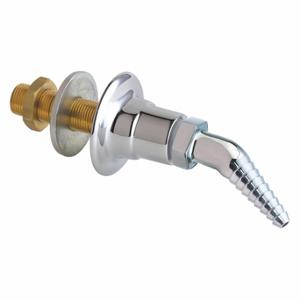 CHICAGO FAUCETS 986-E7XTCP Wall Flange With Serrated Hose Nozzle | CQ8RZV 21GJ76