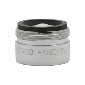 CHICAGO FAUCETS E70JKABCP Laminar Outlet, Chicago Faucets, 13/16 Inch-27 Thread Size, 0.5 gpm Flow Rate | CQ8RYL 48YD47