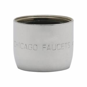 CHICAGO FAUCETS E73JKABCP Laminar Outlet, Chicago Faucets, 13/16 Inch-24 Thread Size, 1 gpm Flow Rate | CQ8RYK 48YD49