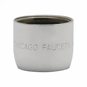 CHICAGO FAUCETS E73JKABCP Laminar Outlet, Chicago Faucets, 13/16 Inch-24 Thread Size, 1 gpm Flow Rate | CQ8RYK 48YD49