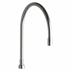 CHICAGO FAUCETS GN10AE3SWGJKABCP Gooseneck Swing Spout, 10 Inch Size | CQ8TAQ 21GL16