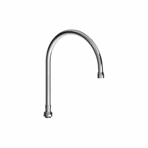 CHICAGO FAUCETS GN10BSWGJKABCP Gooseneck Swing Spout, 10 Inch Size | CQ8TAR 21GL20