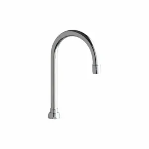 CHICAGO FAUCETS GN2AE35JKABCP Rigid/Swing Gooseneck Spout, 5 1/4 Inch Size | CQ8TKY 21GL43