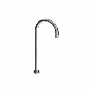 CHICAGO FAUCETS GN2AH13E3JKABCP Rigid/Swing Gooseneck Spout, 5 1/4 Inch Size | CQ8TKX 21GL44