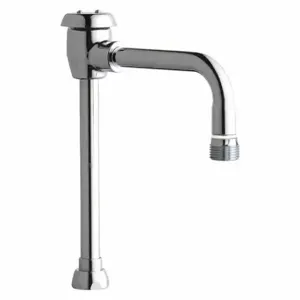 CHICAGO FAUCETS GN2BVBE2-2JKCP 6 Inch Rigid/Swing Gooseneck Spout | CQ8TLF 21GL60