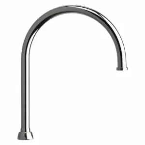 CHICAGO FAUCETS GN8JKABCP 8In Rigid/Swing Gooseneck Spout | CQ8TLQ 21GL90