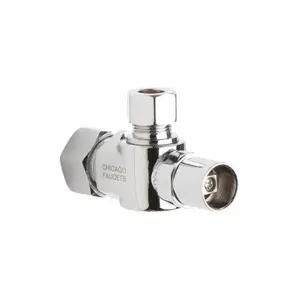 CHICAGO FAUCETS STB-31-00-AB Angle Stop Ball Valve With Loose | CQ8TQX 21GM56