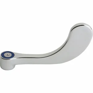 CHICAGO FAUCETS WWG317-JKCP Handle, Use with Hot/Cold Water Temp., Chrome Finish | CN2TPR 317-COLDJKCP / 3JAA8