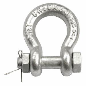 CHICAGO HARDWARE 20610 5 Anchor Shackle, Bolt/Cotter/Nut Pin, 1000 lb Working Load Limit, 5/16 Inch Pin Dia | CQ8TRD 36UU87