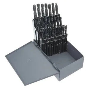 CHICAGO-LATROBE 45638 Jobber Drill Bit Set 26-pc A To Z | AA9VGR 1G543