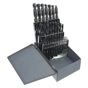 CHICAGO-LATROBE 45640 Jobber Drill Bit Set 29-pc 1/16 To 1/2in | AA9VGU 1G547