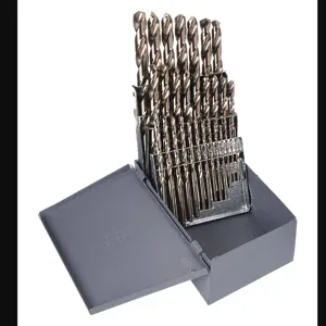 CHICAGO-LATROBE 47796 Jobber Drill Bit Set List # 550asp 29 Pc | AF2NYZ 6WTZ6