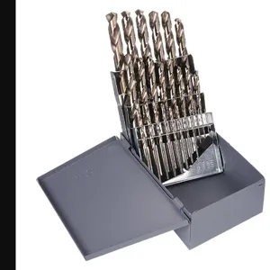 CHICAGO-LATROBE 47925 Jobber Drill Bit Set List # 550asp 25 Pc | AF2NZB 6WTZ8