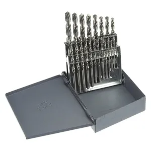 CHICAGO-LATROBE 49912 Jobber Drill Set 21 Piece High Speed Steel 118 Deg | AB2HRM 1M465