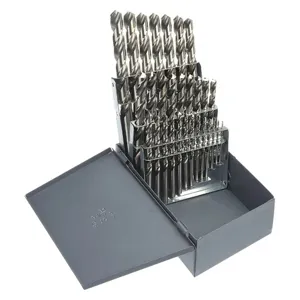 CHICAGO-LATROBE 49914 Jobber Drill Set 29 Piece High Speed Steel 118 Deg | AB2HRR 1M469