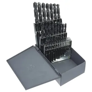 CHICAGO-LATROBE 57714 Jobber Drill Set 29 Piece High Speed Steel 118 Deg | AB3LDY 1U110