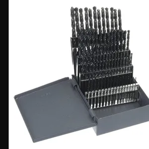 CHICAGO-LATROBE 57716 Jobber Drill Set 60 Piece Wire High Speed Steel 118 Deg | AB3LEF 1U131