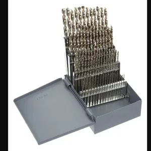 CHICAGO-LATROBE 57853 Jobber Drill Bit Set 60-pc #1 To #60 | AB3LEV 1U202