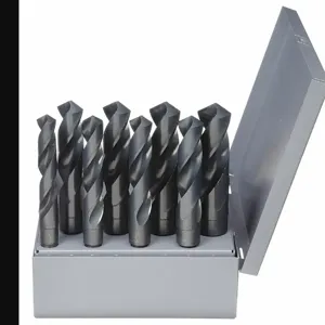 CHICAGO-LATROBE 69857 Silver/deming Set 8 Piece High Speed Steel 118 Deg | AB3RPG 1V691