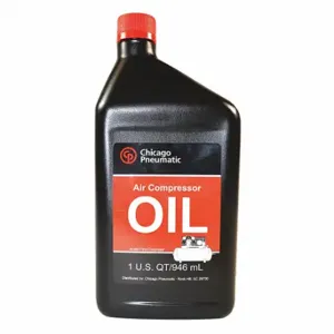 CHICAGO PNEUMATIC 1312101247 Compressor Oil, 1 Qt, Bottle, 30 Sae Grade, 68 Iso Viscosity Grade, Rcp | CQ8WDM 36VZ56