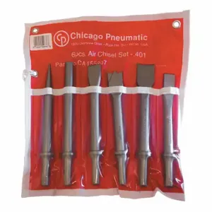 CHICAGO PNEUMATIC CA155807 Chisel Set | CN8MGN 41GP68