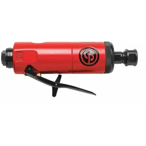 CHICAGO PNEUMATIC CP872 Rear Exhaust Straight Air Die Grinder, 1/4 Inch Collet, 0.6 HP | CD2MNJ 401J31