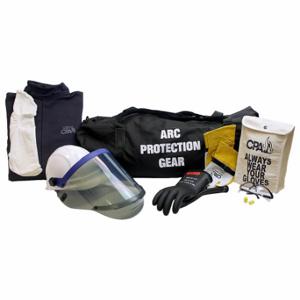 CHICAGO PROTECTIVE APPAREL AG-12-CV-5XL Arc Flash Clothing Kit, 5XL, 12 cal/sq cm ATPV, UltraSoft, 12 Glove Sz | CQ8XPJ 23TN83