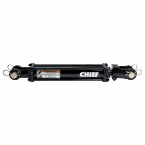 CHIEF 251211TCU3 Hydraulic Cylinder, 12 Inch Stroke Length, 22 1/4 Inch Retracted Length, 14720 lb | CQ8XUW 53PZ41