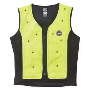 CHILL-ITS BY ERGODYNE 6685 Cooling Vest, Evaporative - Reservoir, 3XL, Green, Nylon, Up to 72 hr | CQ8XWN 40LR14